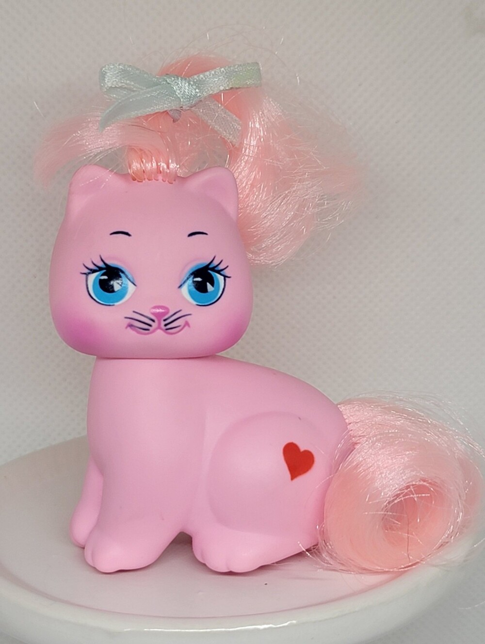 *ULTRA RARE* VINTAGE Mattel 1989 Little Pretty BABY BUGGY KITTEN Figure/Unamed